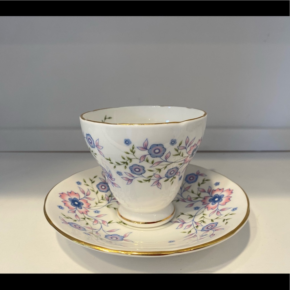 Fine bone China Floral teacup